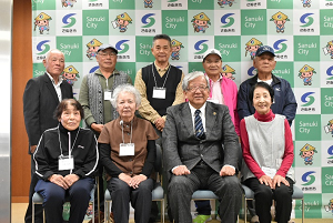 市長表敬訪問の様子